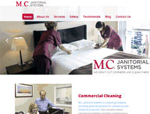 Tablet Screenshot of mcjanitorialsystems.com